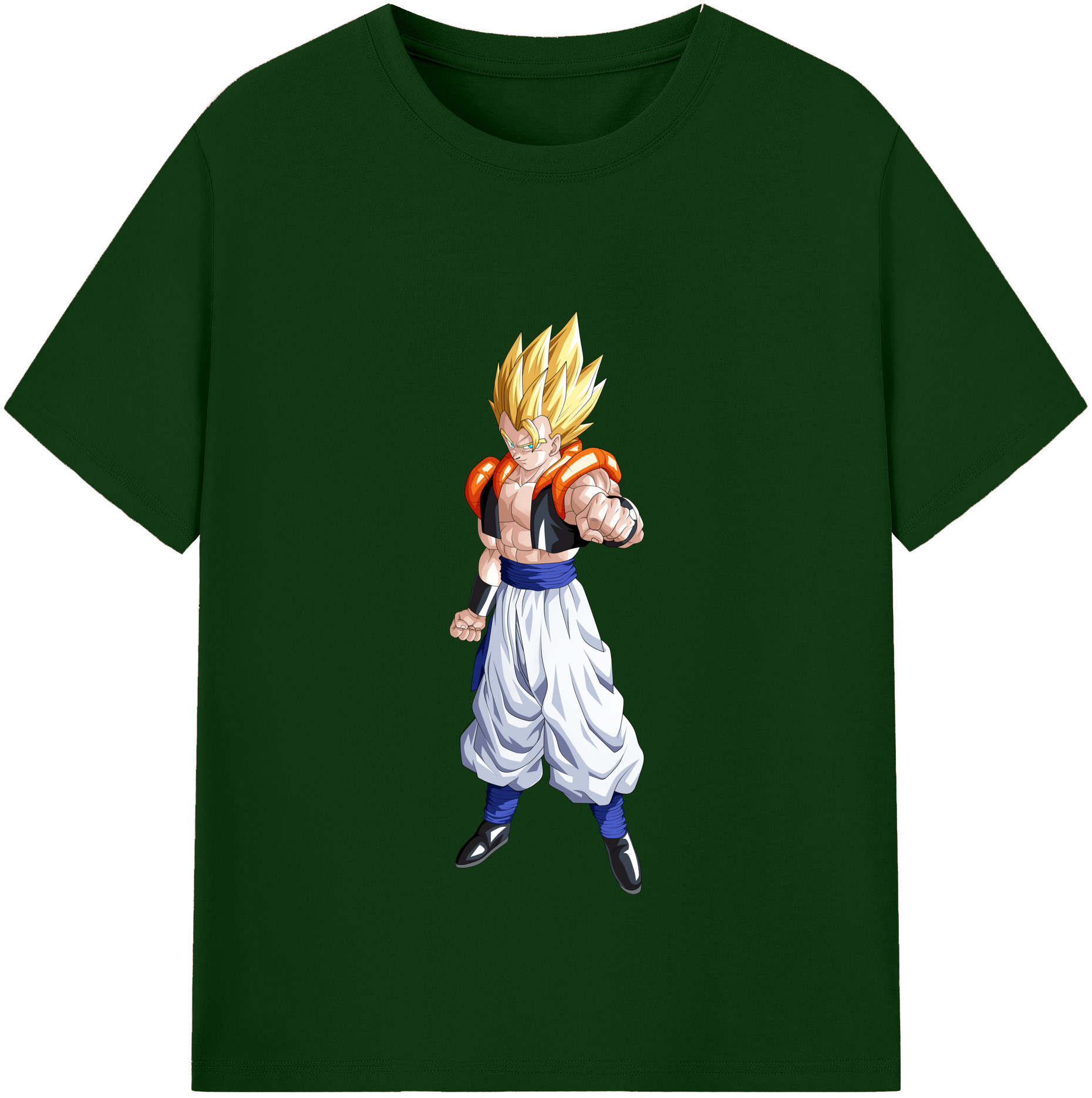 （画像用） ドラゴンボール ベジータ四世（Bejīta Yonsei）DRAGON BALL Vegeta IV 綿100％半袖Tシャツ（フロントプリント）